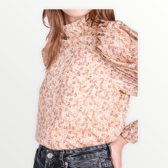NEW EN SAISON REVOLVE Adele Floral Blouse, Small - Picture 4 of 14